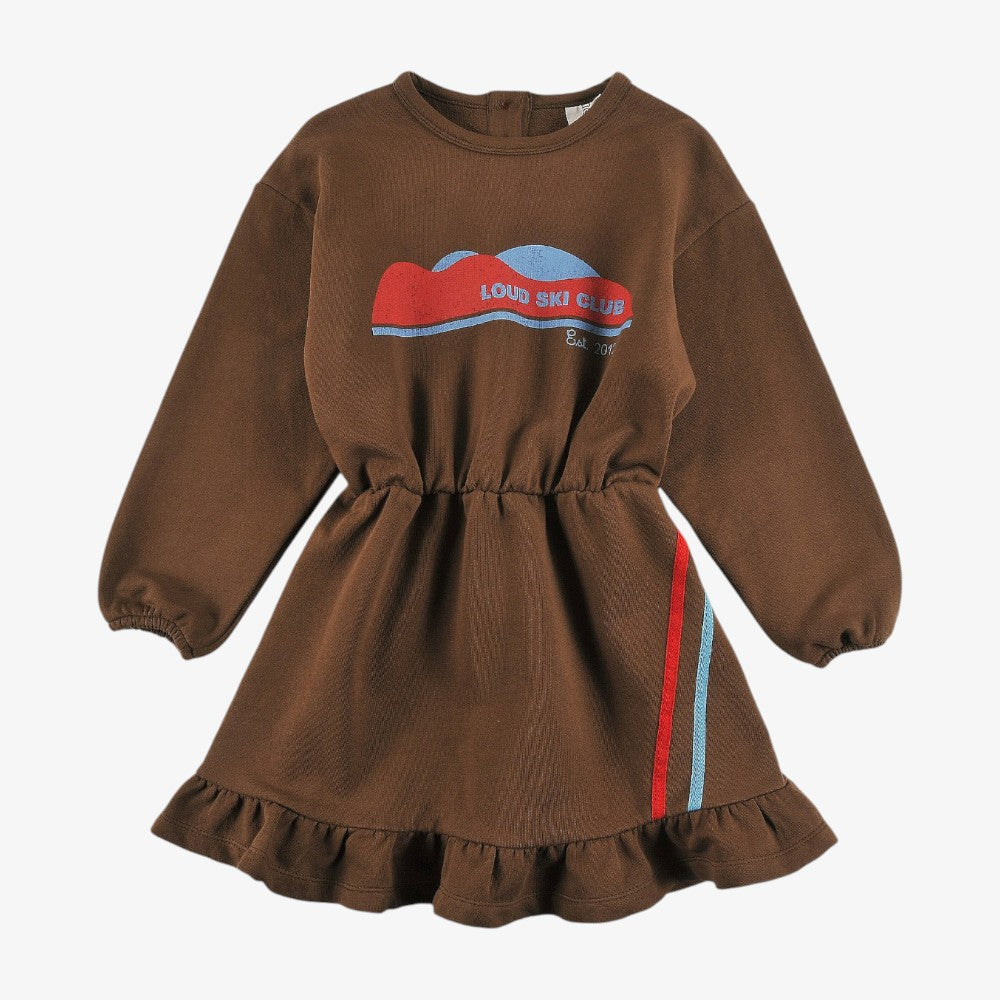 Stripe Dress - Fudge