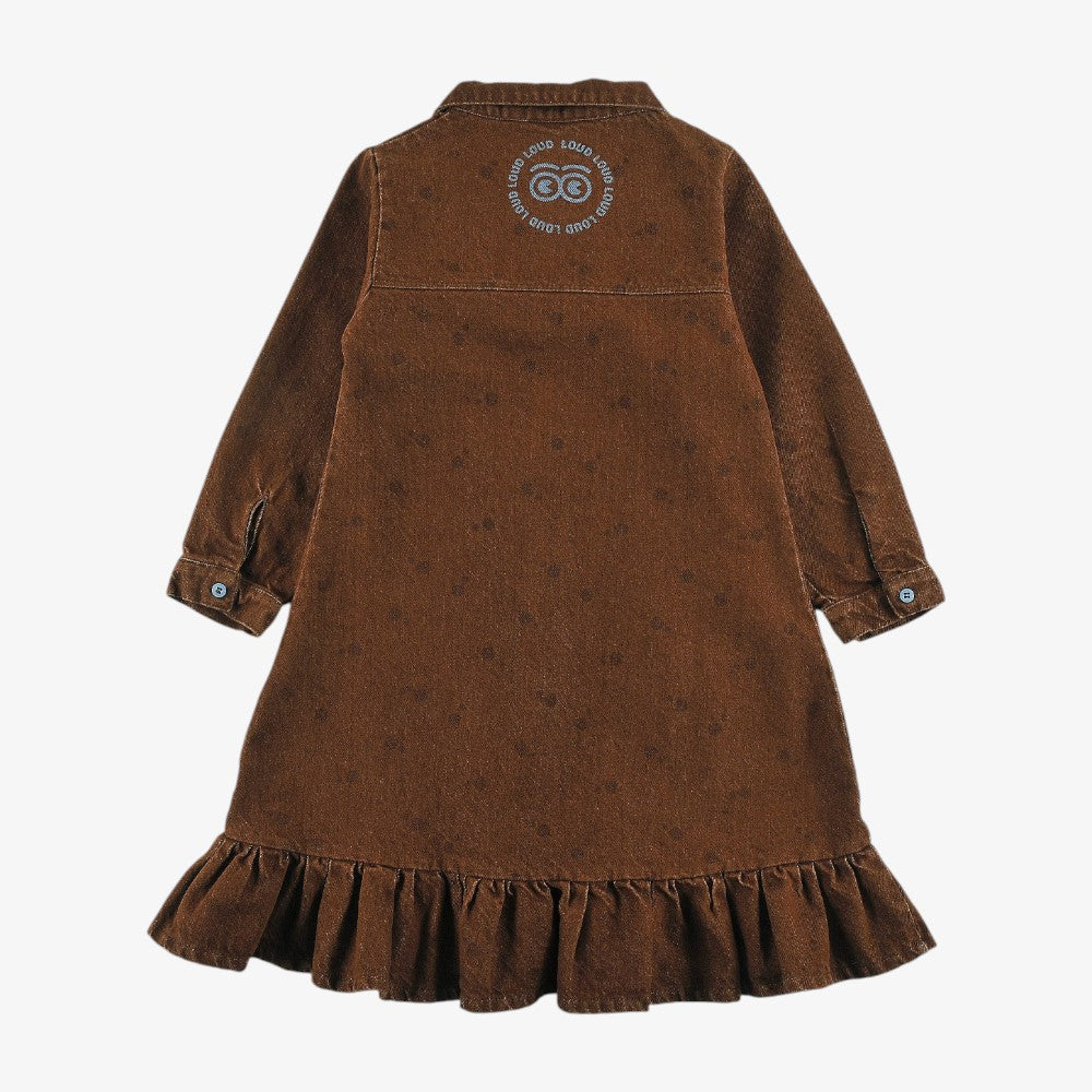 Polka Dot Dress - Choco