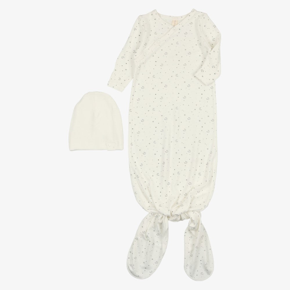 Gown Set - Pale Blue