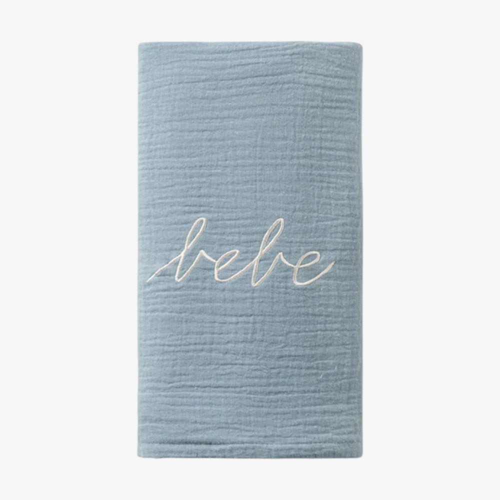 Gauze Swaddle - Blue