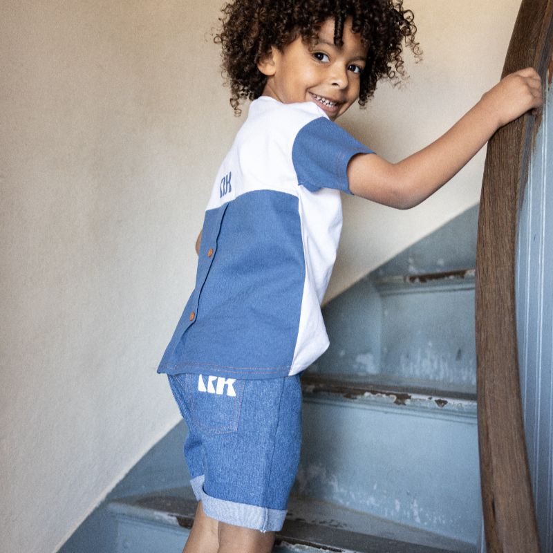 Hollis T-Shirt - Denim