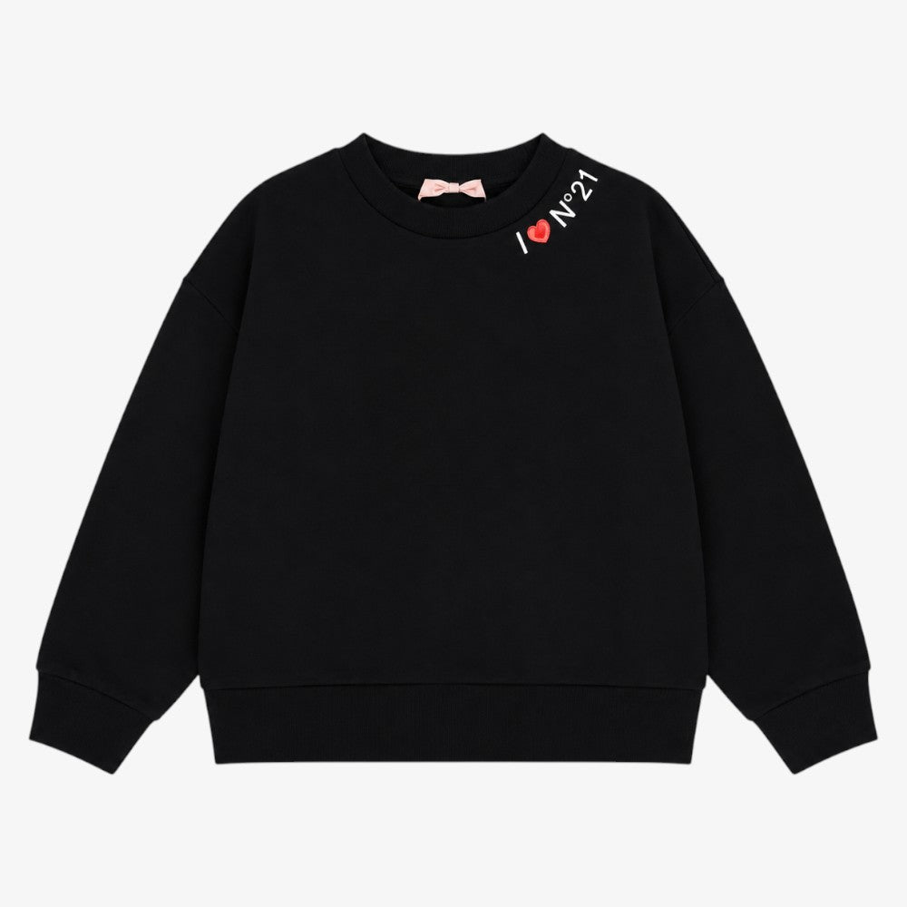 Heart Sweatshirt - Black