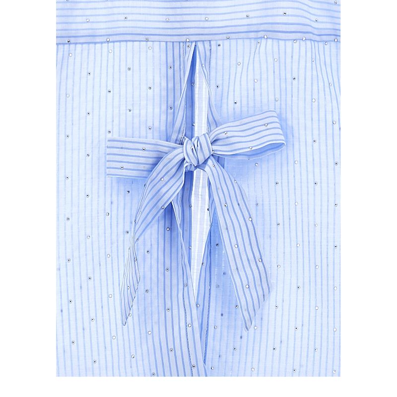 Shirt With Stones - Blue