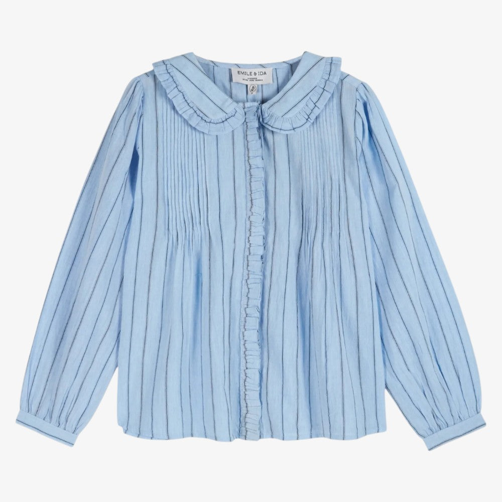Volante Blouse - Stripe