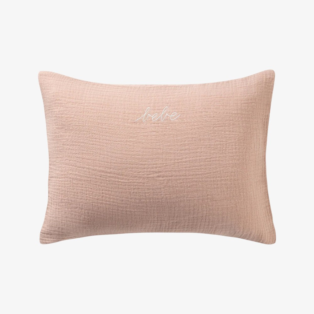 Gauze Linen Sham - Pink