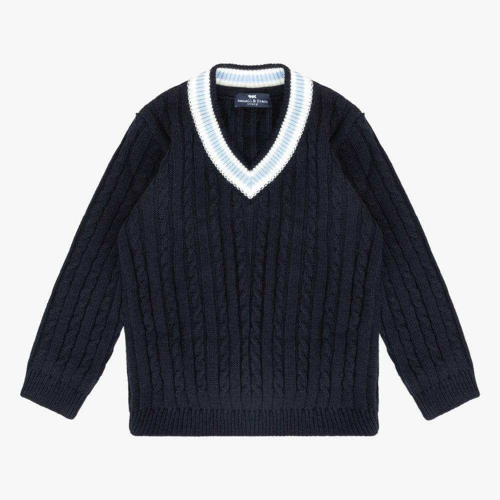 Maglia Sweater - Blue&cream