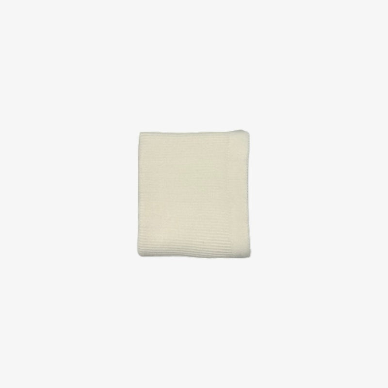 Blanket - Off White/beige Trim