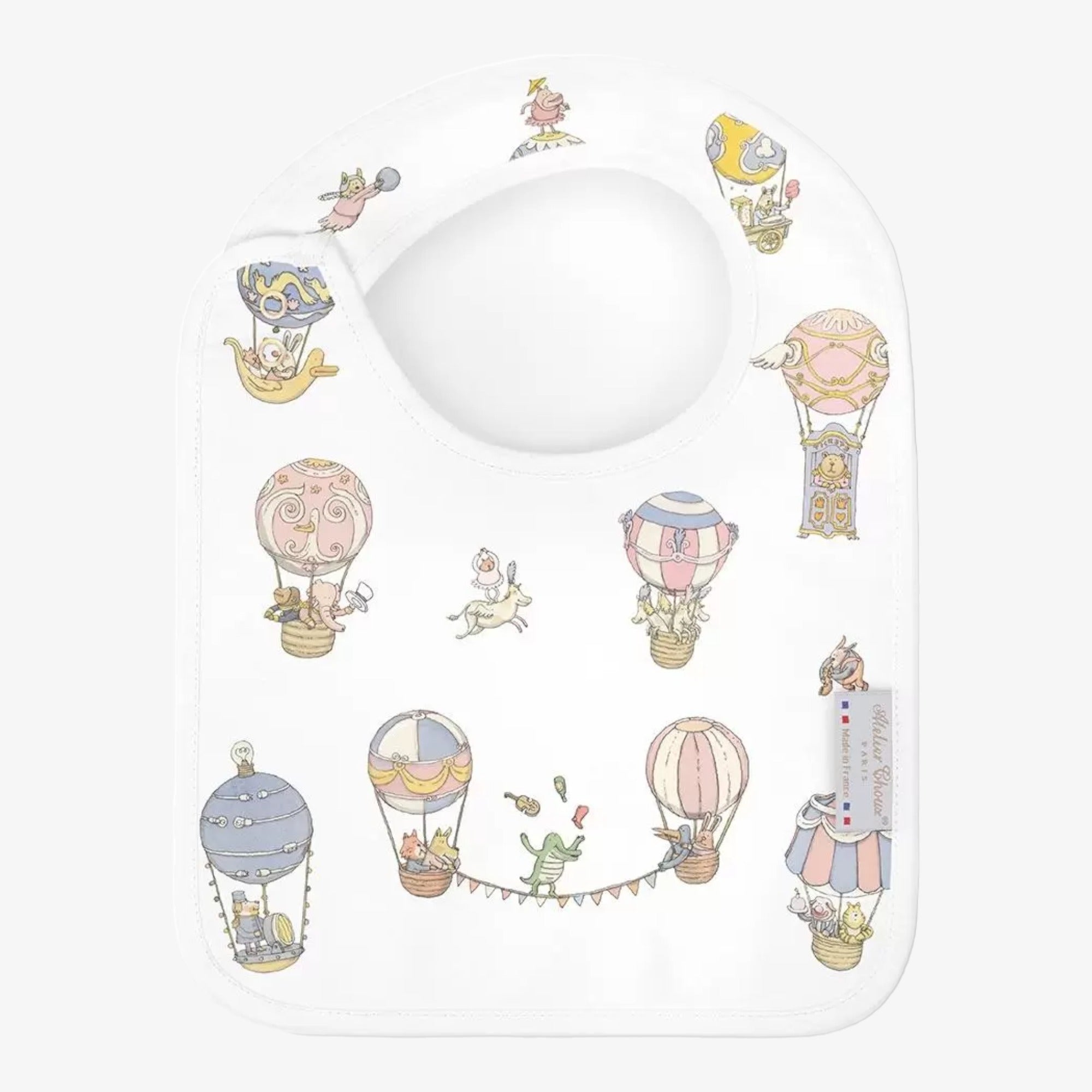 Satin Bib - Pastel Circus