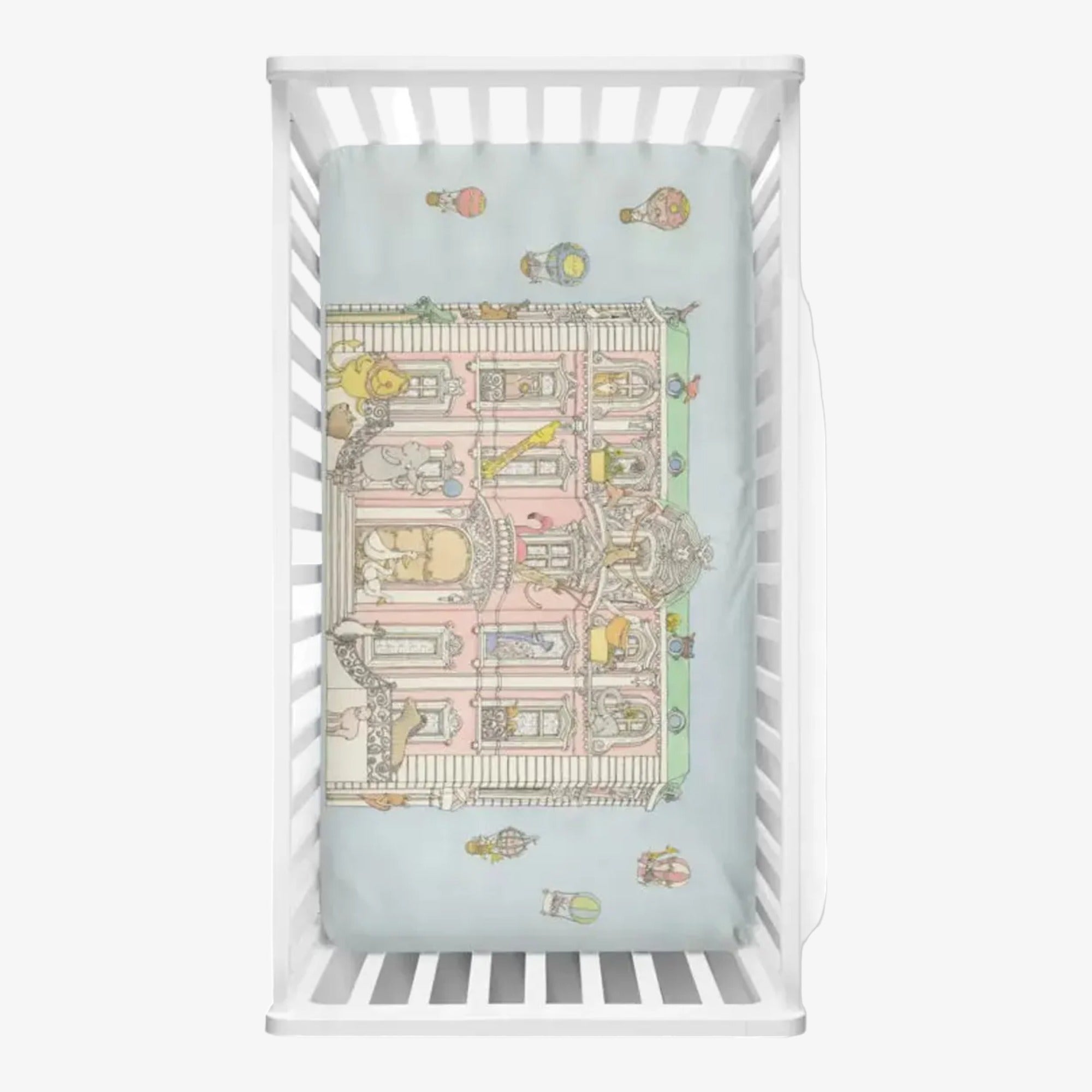 Muslin Fitted Sheet - Monceau Mansion