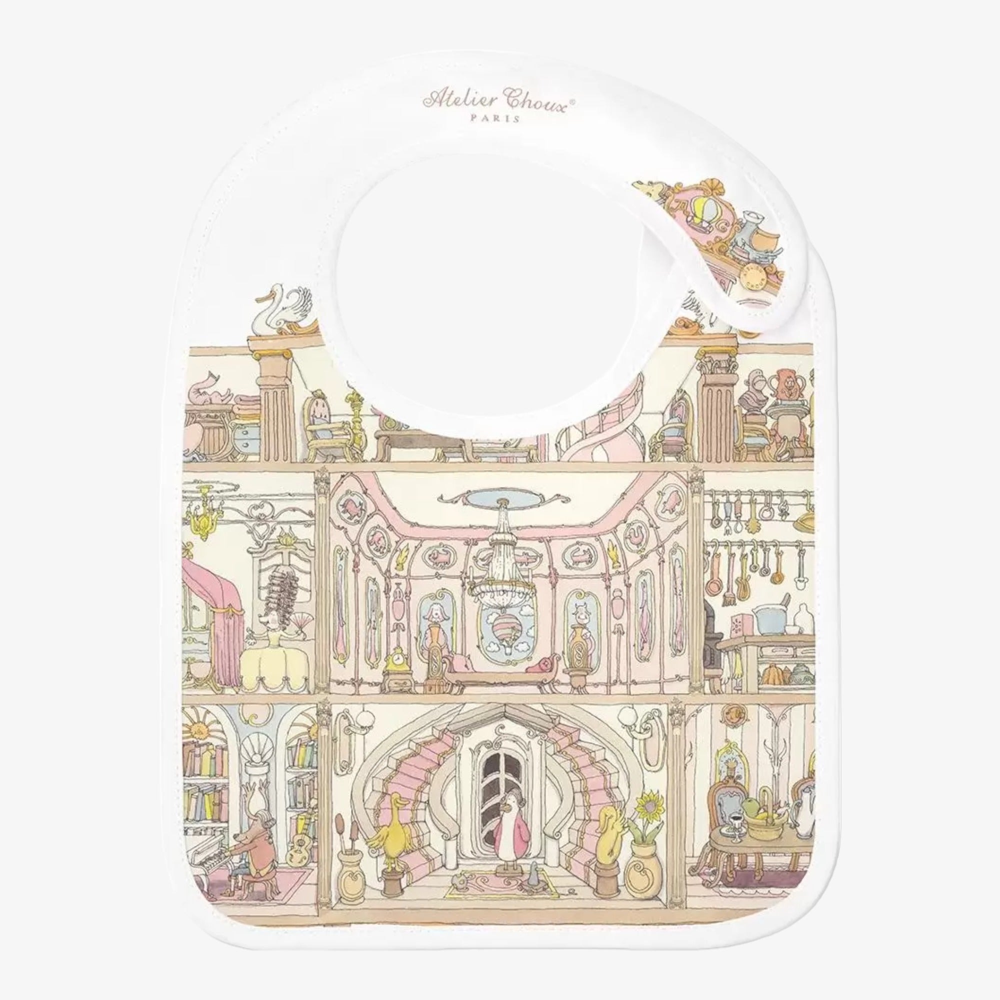 Satin Bib - Dollhouse