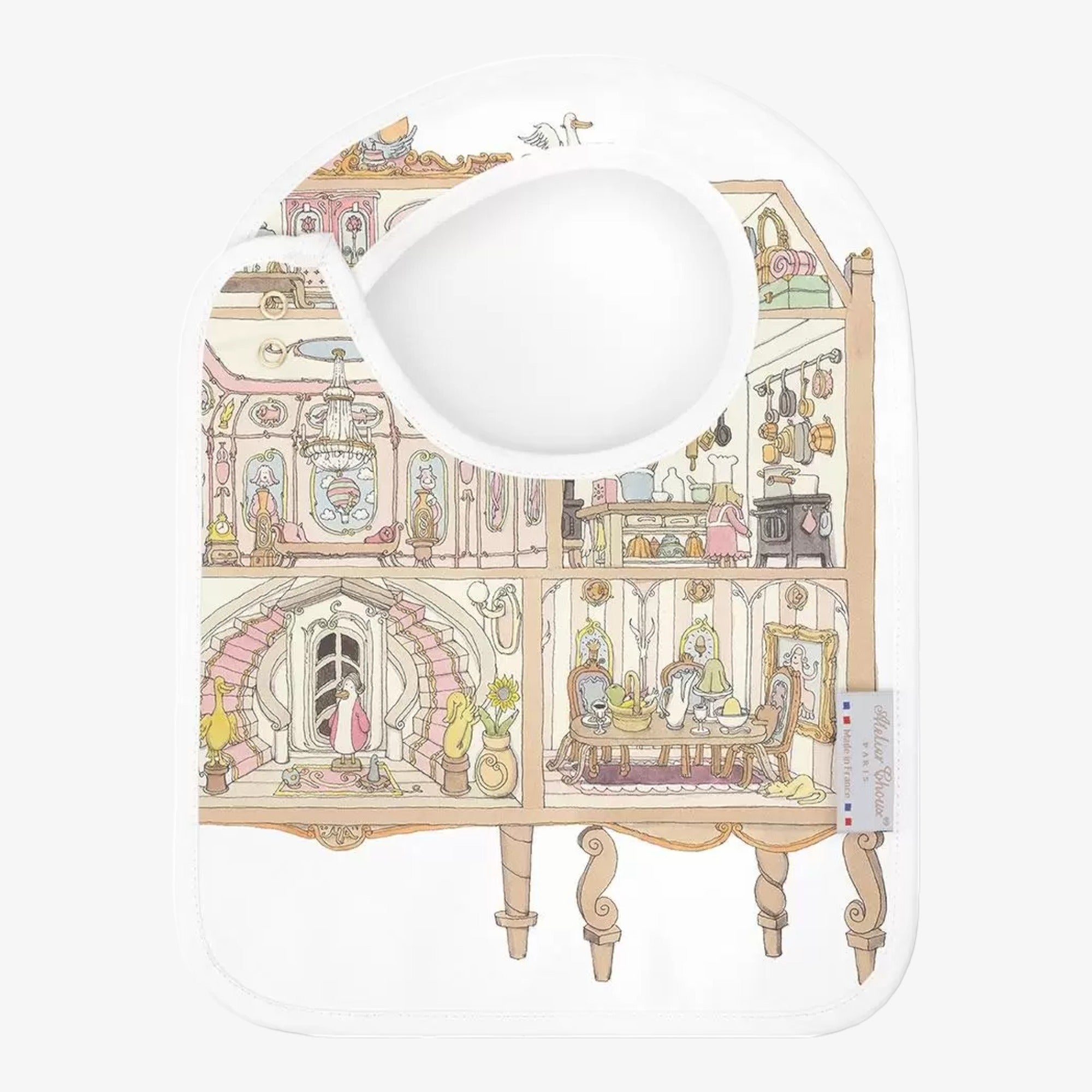 Satin Bib - Dollhouse