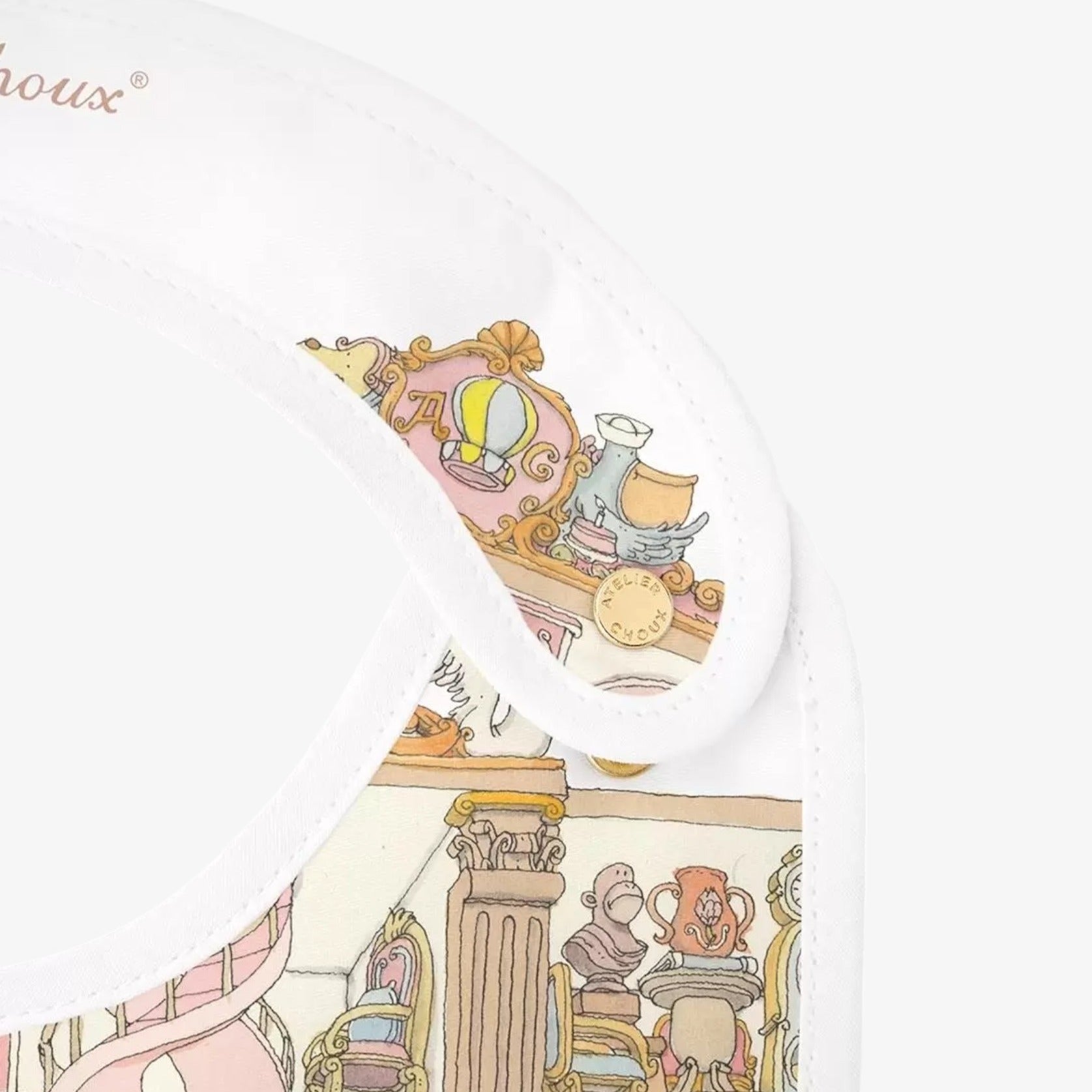 Satin Bib - Dollhouse