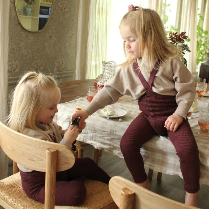 Footless Tights - Fig Blend