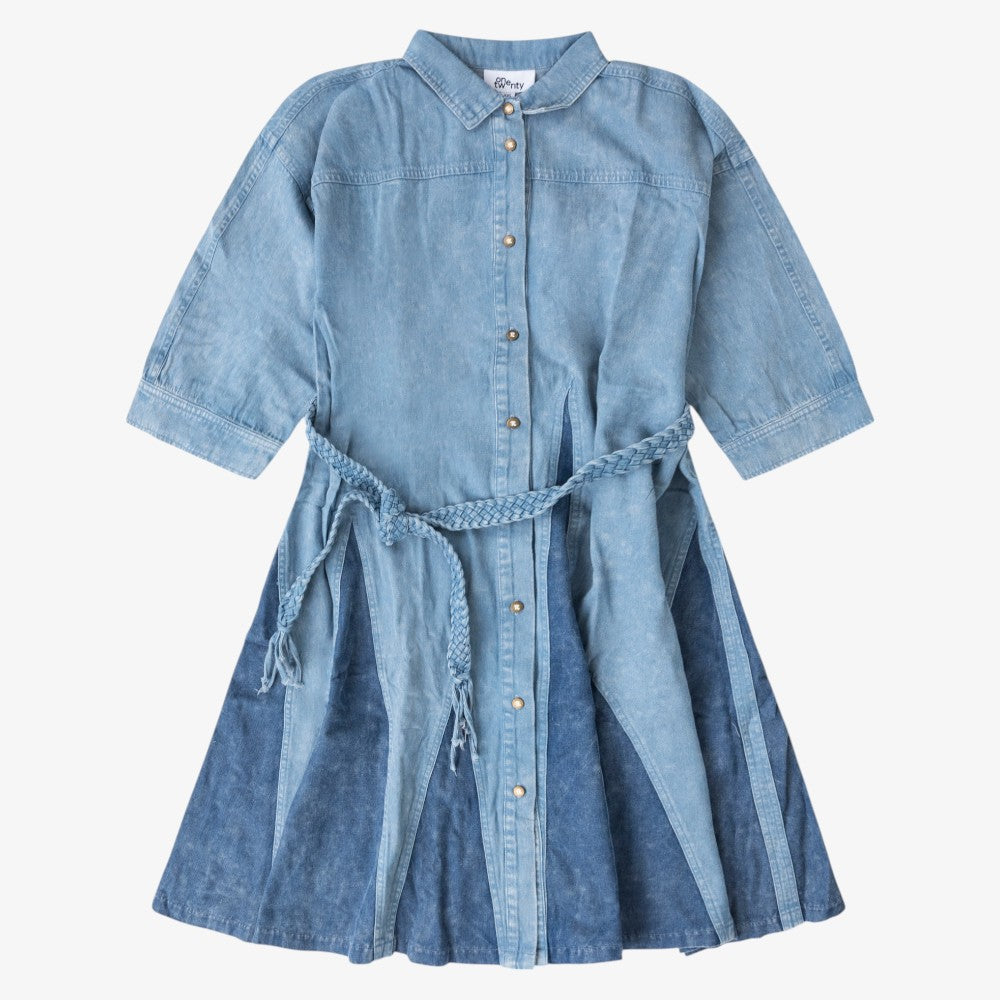 Denim Dress - Light Blue