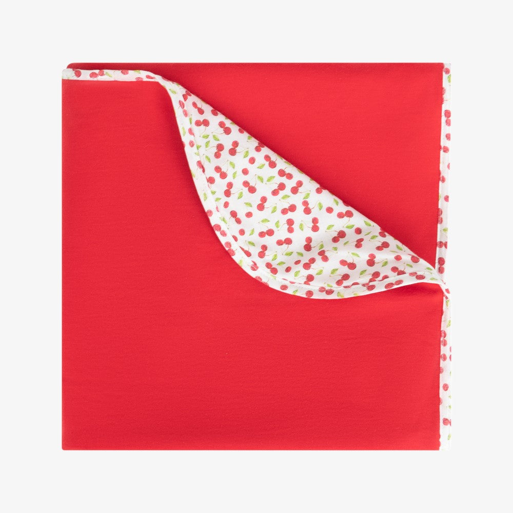 Blanket - Red Cherries