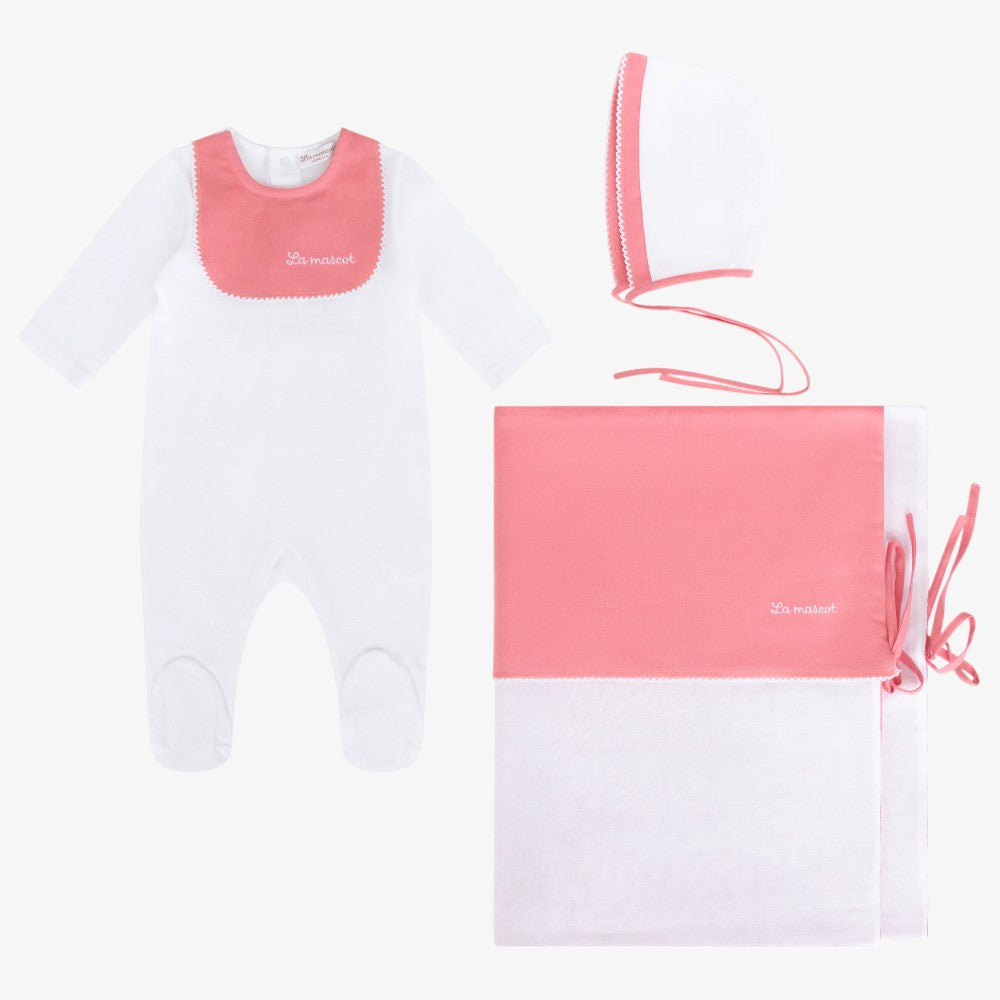 Take Me Home Set - White&pink
