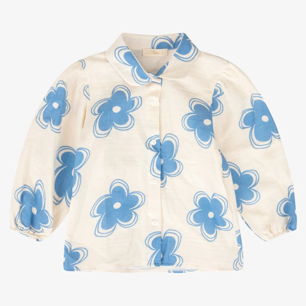 Muslin Top - Blue
