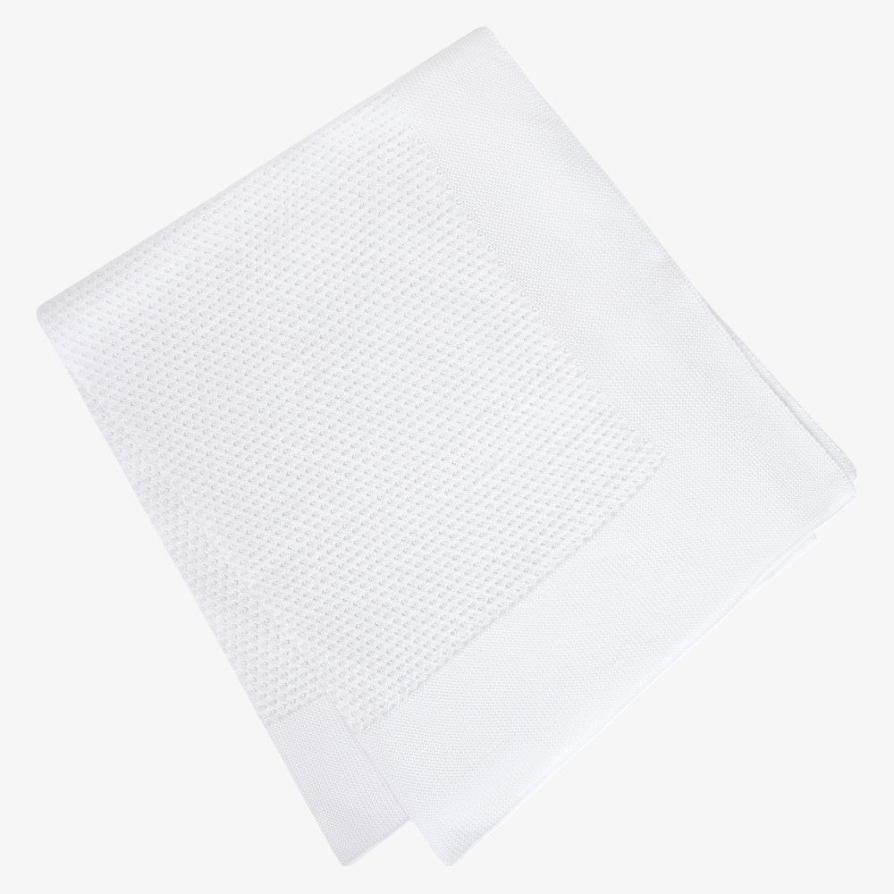 Knit Bris Blanket - White