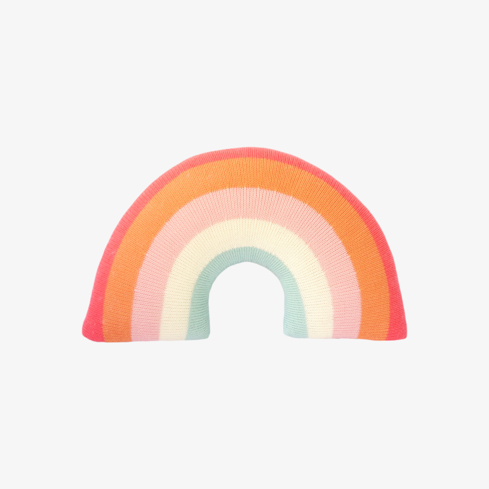 Rainbow Pillow - Pink