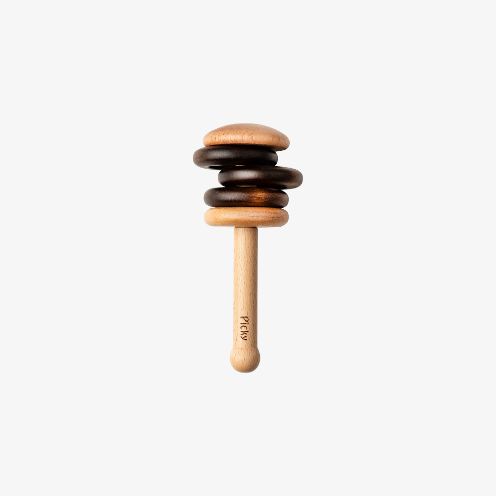 Wooden Hand Rattle - Wood