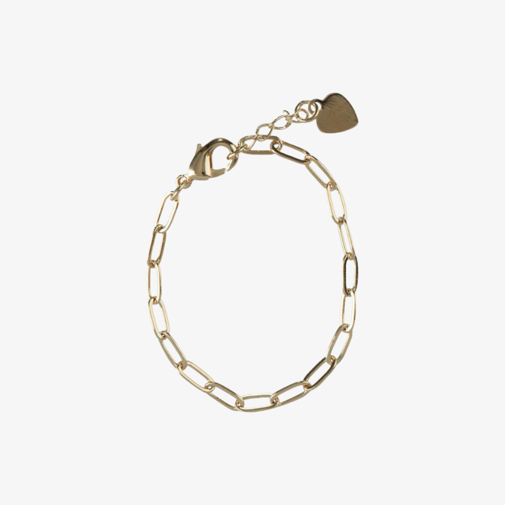 Paper Clip - Gold Chain