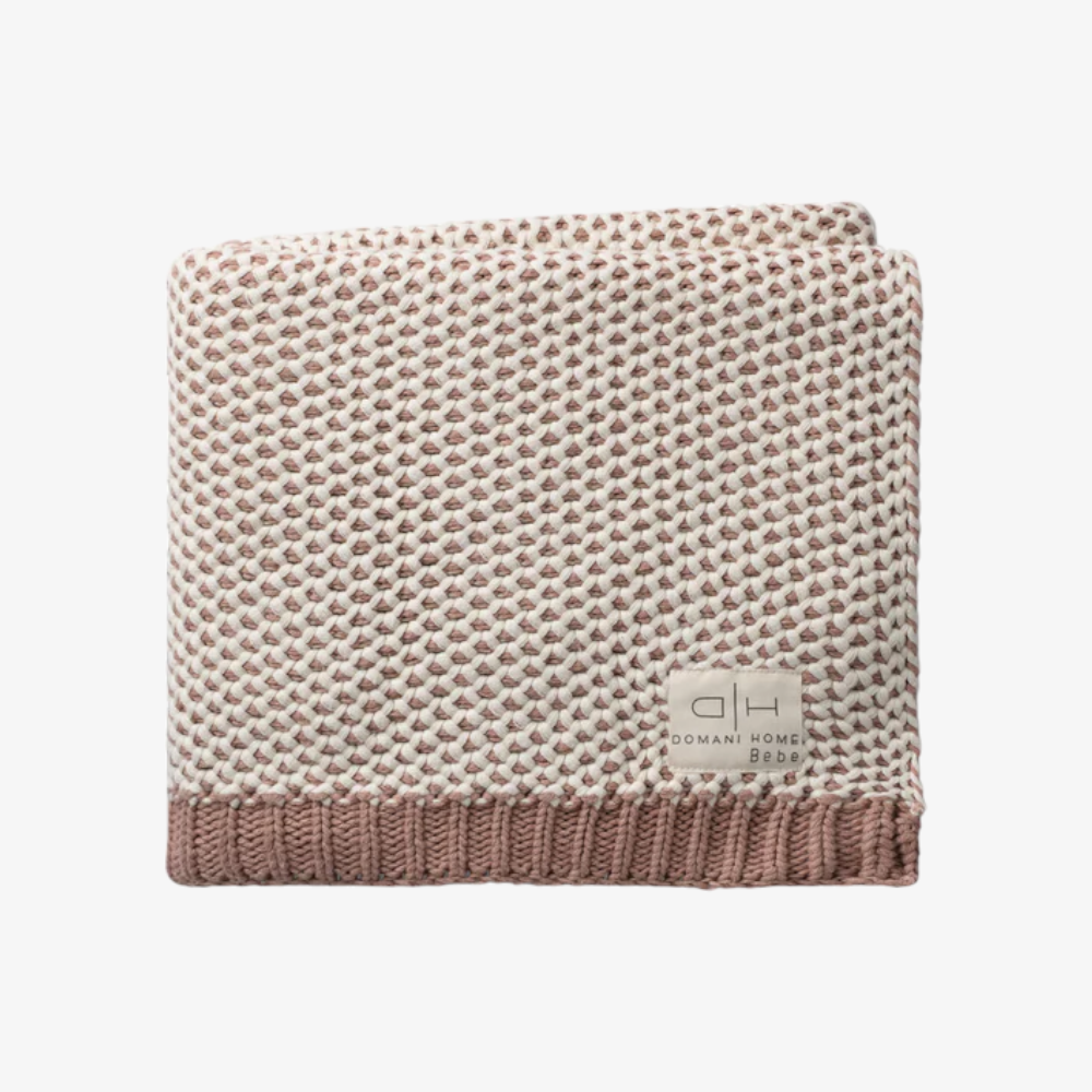 Honeycomb Blanket - Blush