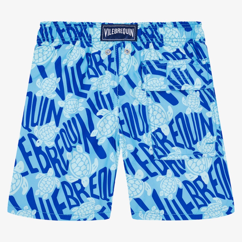 Turtle Swim Shorts - Topaze Blue