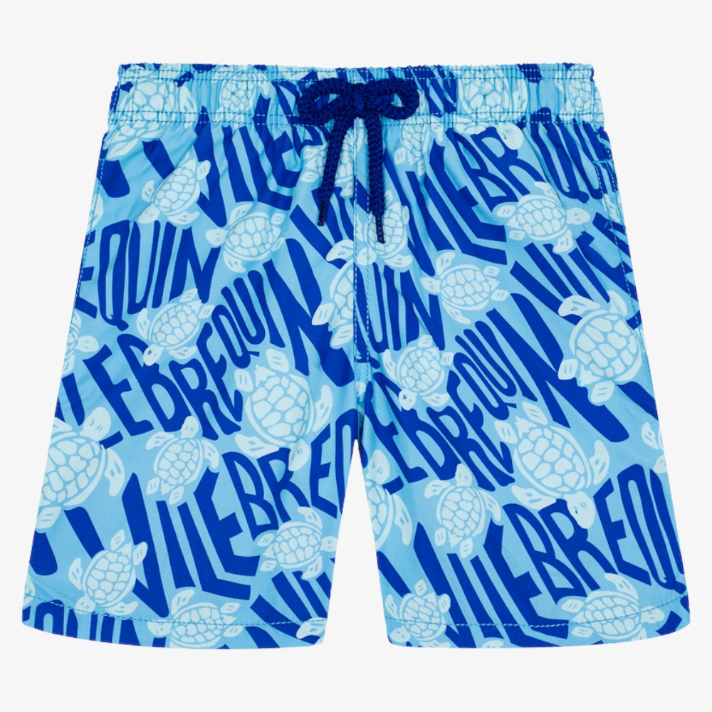 Turtle Swim Shorts - Topaze Blue