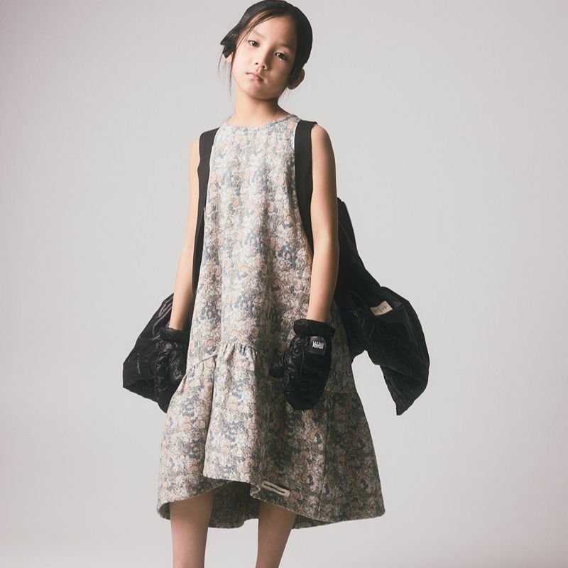 April Apron Dress - Flower