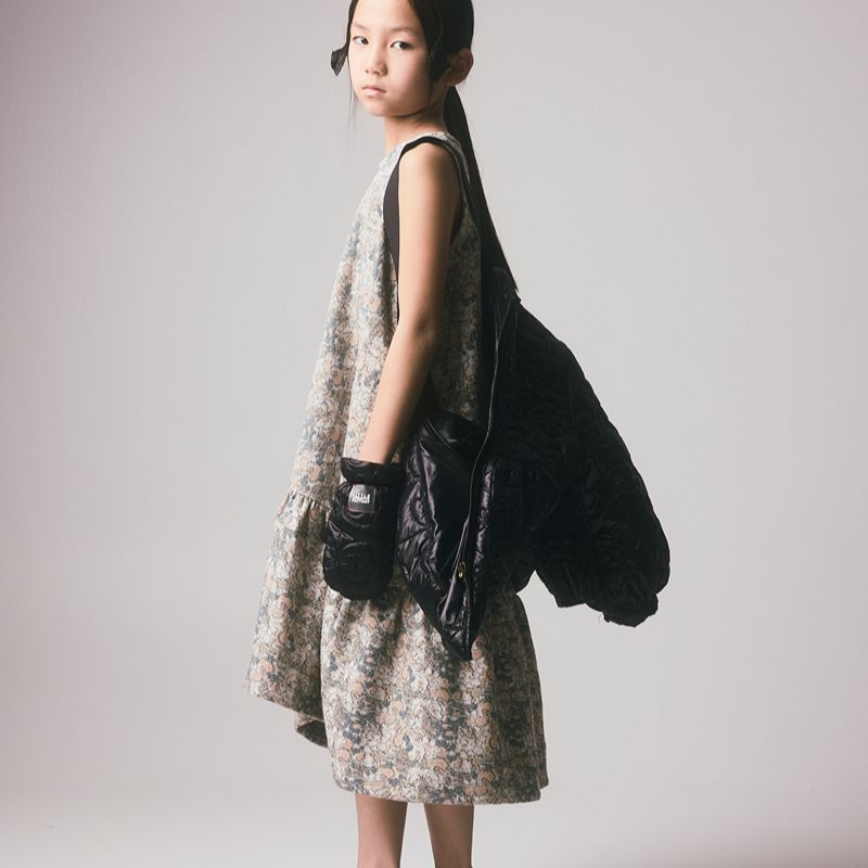 April Apron Dress - Flower