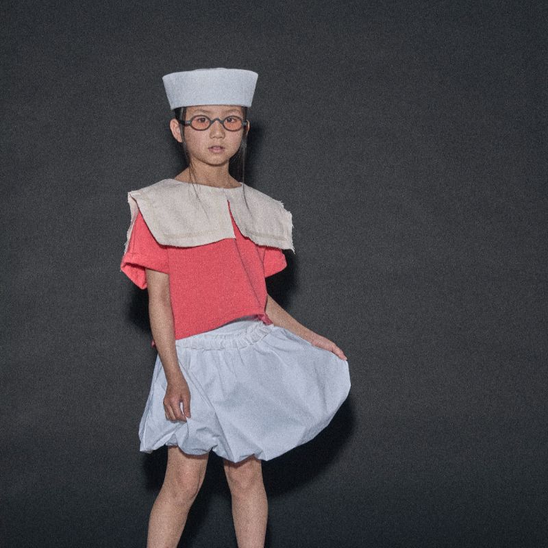 Odissey Crop Sweatshirt - Coral