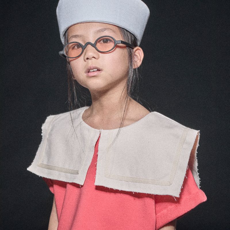 Odissey Crop Sweatshirt - Coral