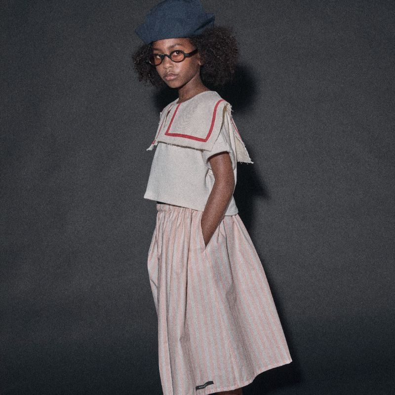 Odissey Crop Sweatshirt - Cream