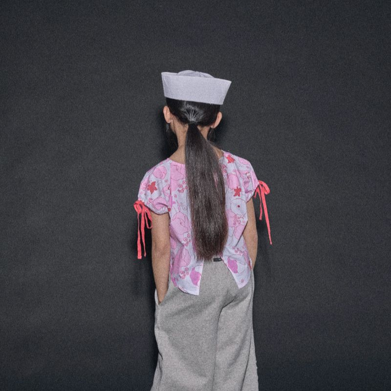 Flower Reef Top - Coral