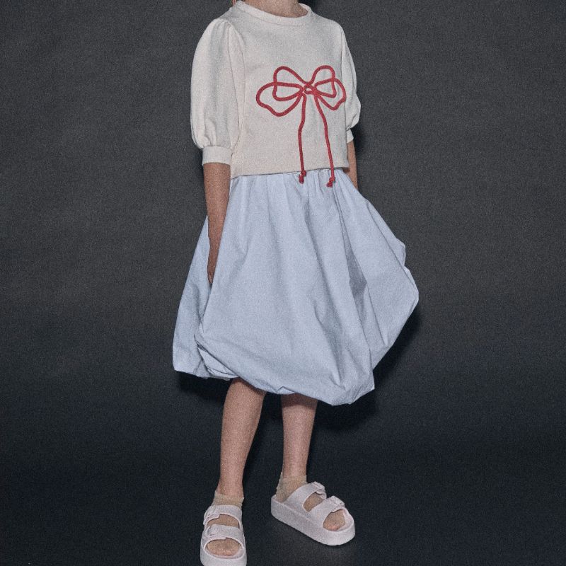 Bubble Skirt - White