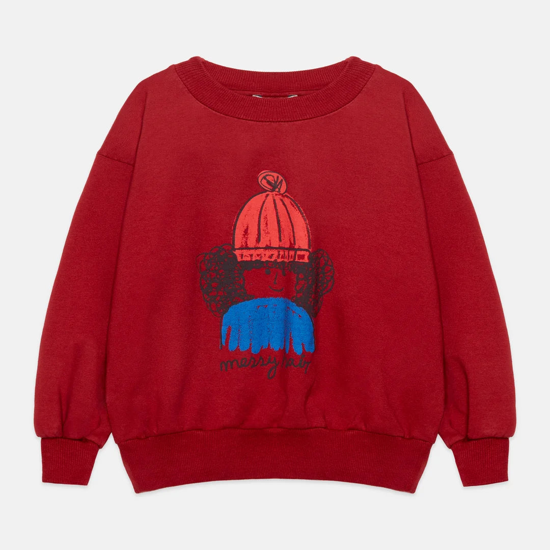 City Sweatshirt - Granate