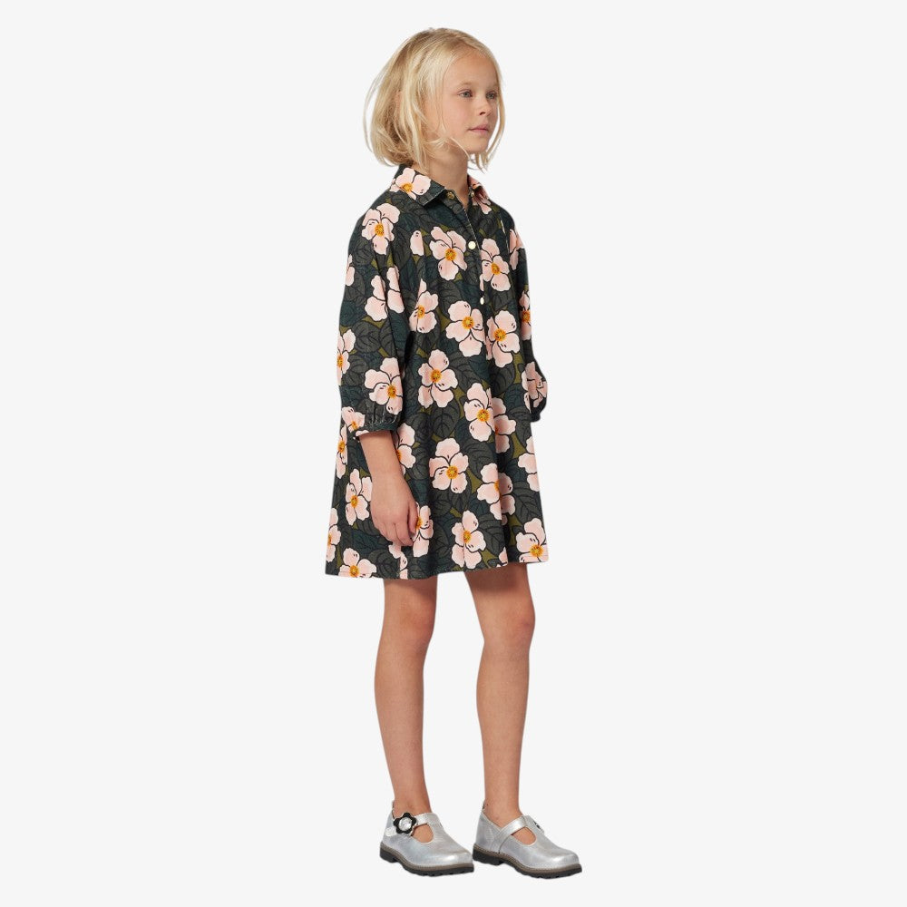 Flower Print Dress - Pink