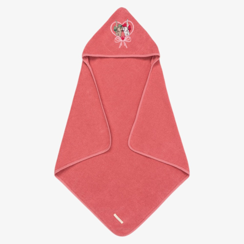 Terry Towel - Flamingo Plume