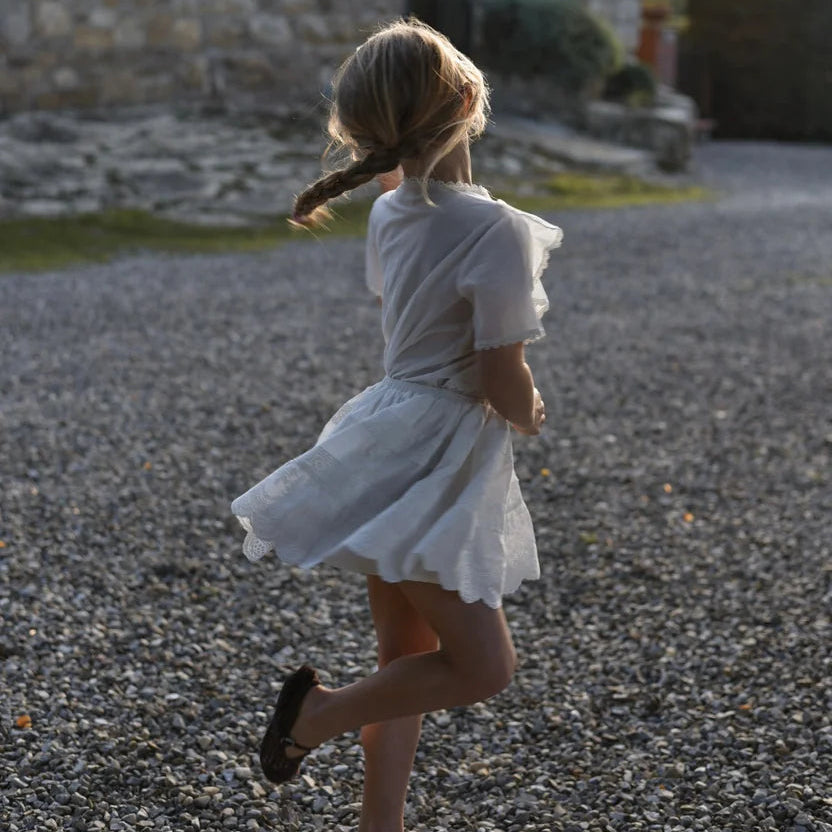 Maeve Top And Skirt - White