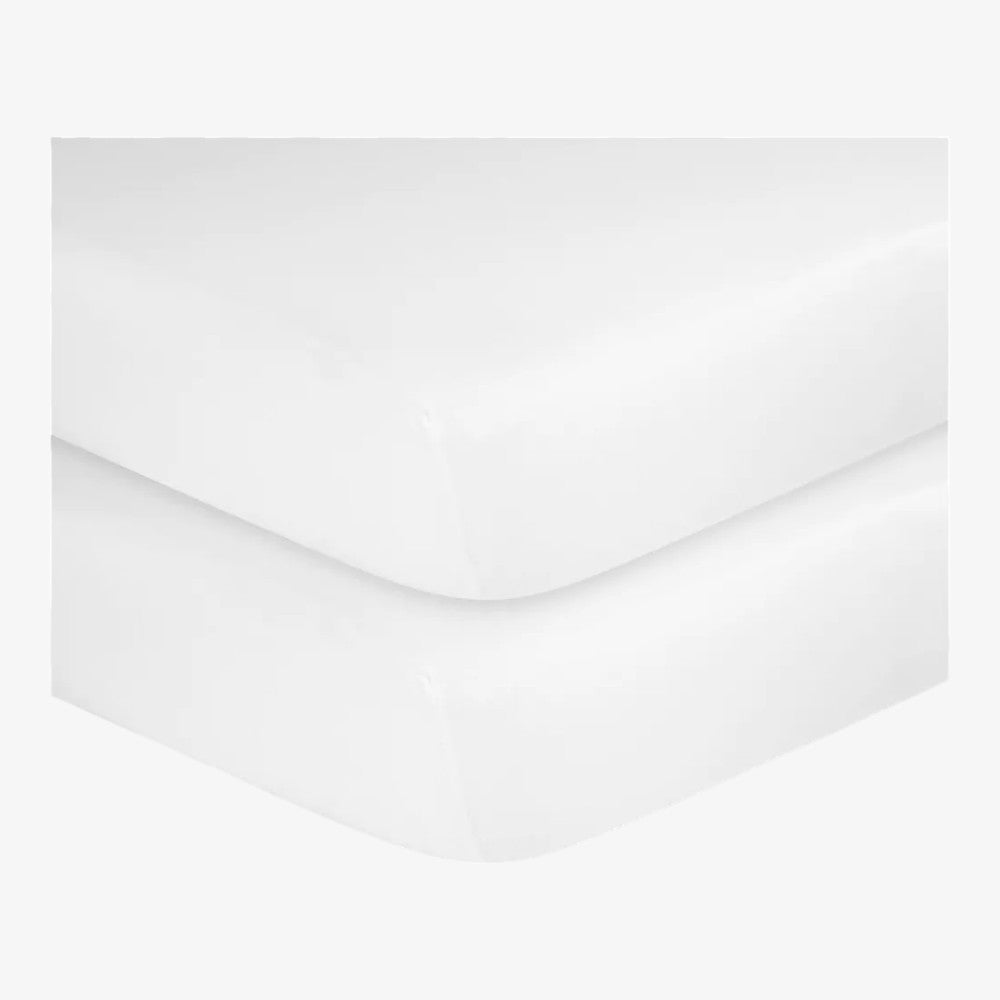 Crib Sheet 2Pack - White