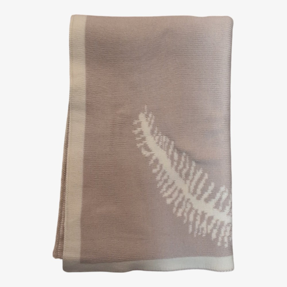 Knit Blanket - Ivory&sand