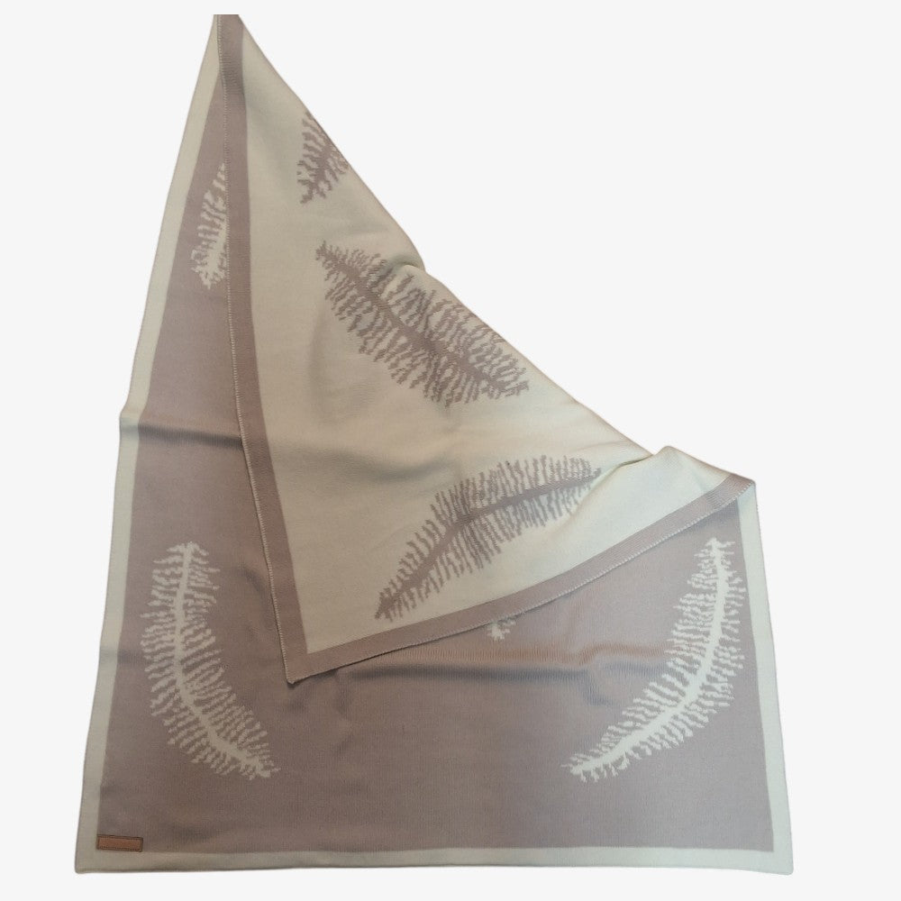 Knit Blanket - Ivory&sand
