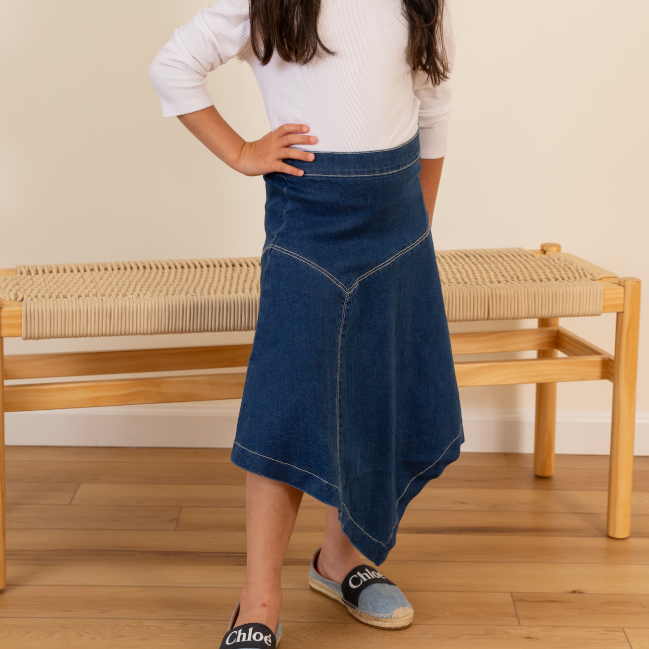 Denim Skirt - Denim