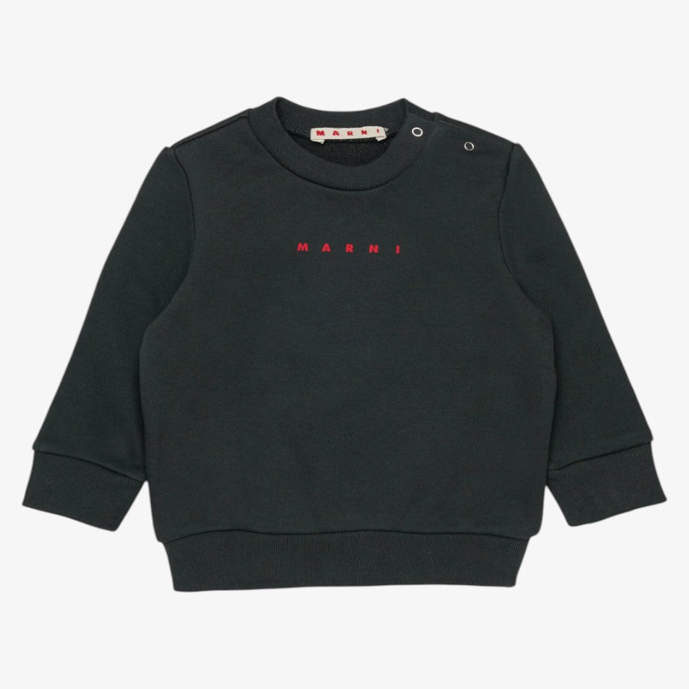 Logo Sweatshirt And Sweatpants - Grey