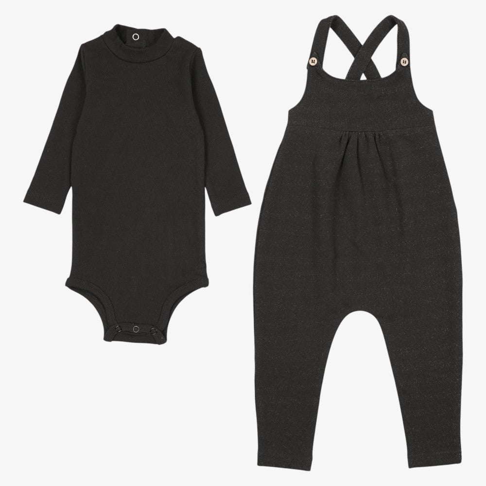 Overall And Onesie - Black