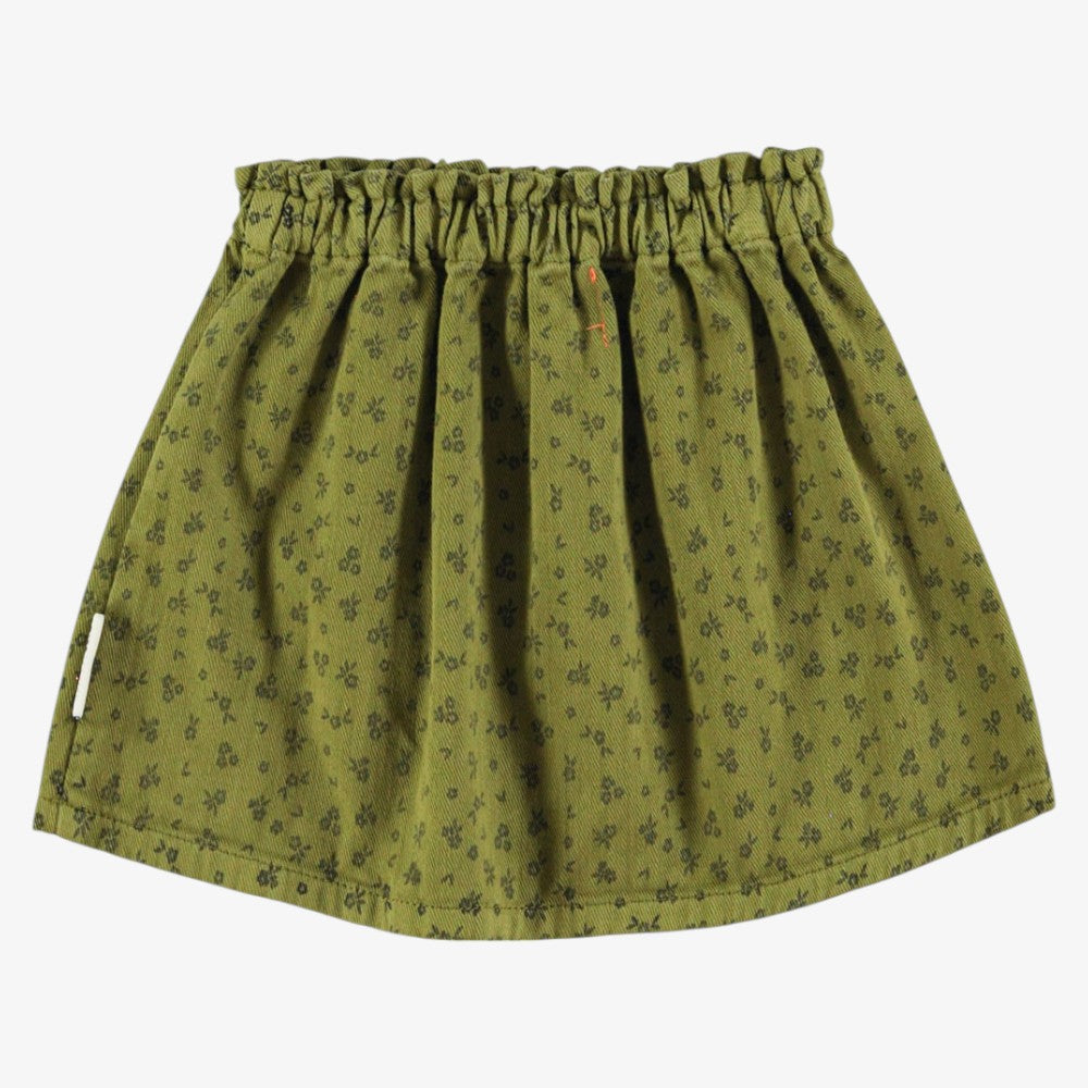 Flower Skirt - Khaki
