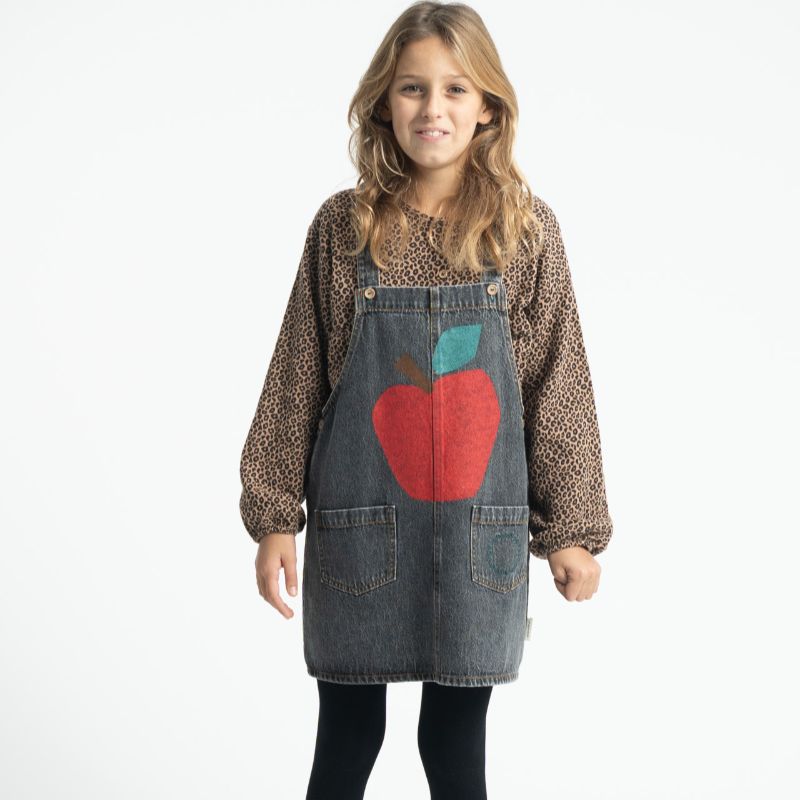 Apple Jumper Short - Black Denim