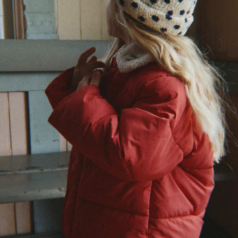 Alpi Collar Jacket - CARDINAL