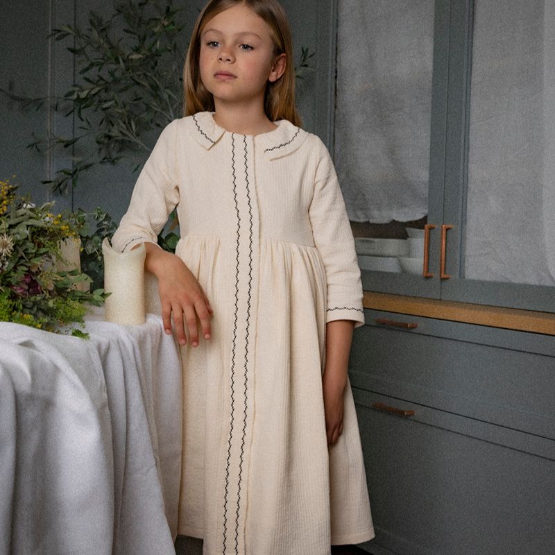 Mori Dress - Beige