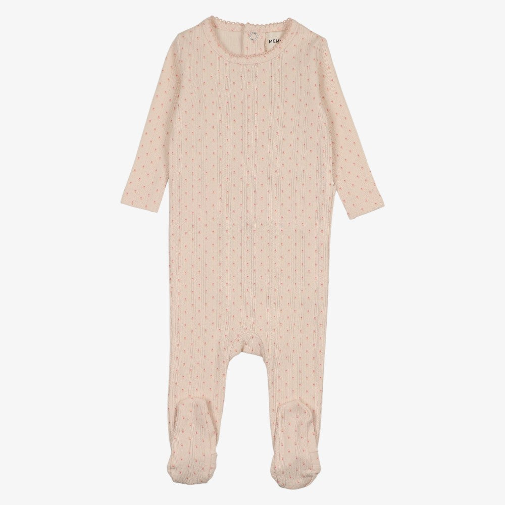 Tulip Footie - Pink